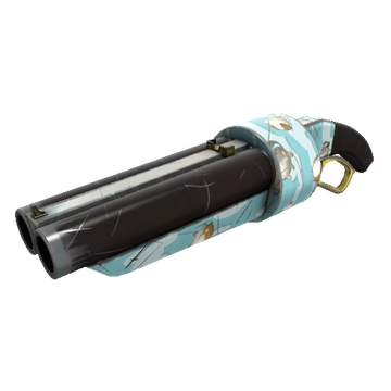 Blue Mew Scattergun (Minimal Wear)